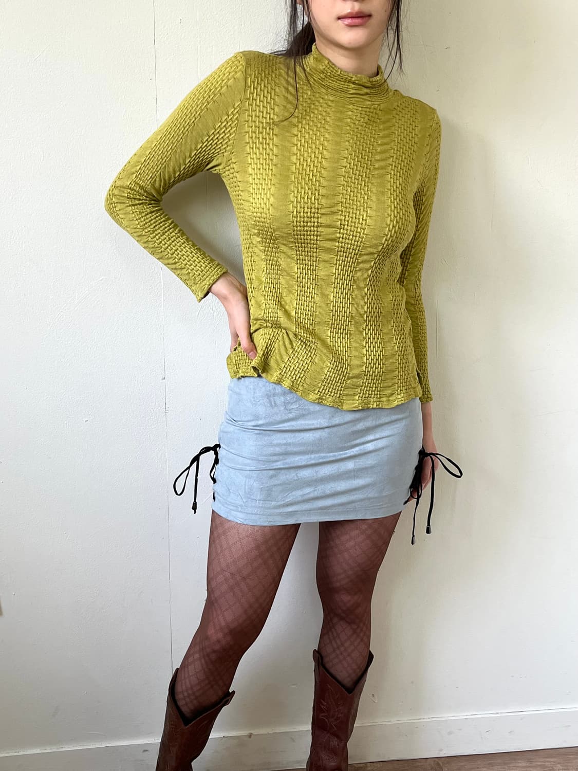 SAYURI 피스타치오 터틀넥 상품이미지6