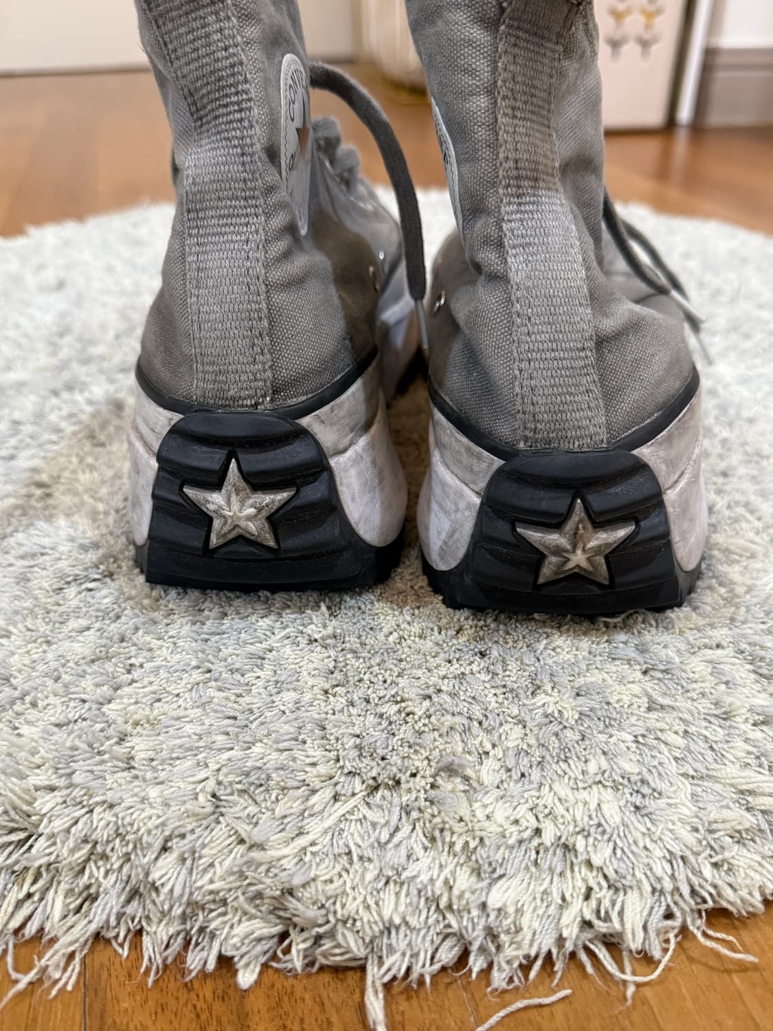 [265] 컨버스 런스타 하이크 하이 빈티지 스모크 그레이 상품이미지5