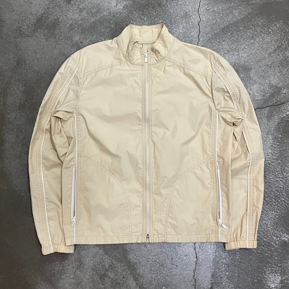 N308 휴고보스 디테일 절개 자켓 바람막이 상품이미지1