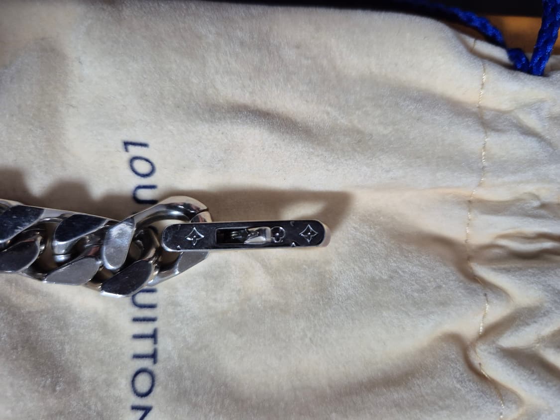 루이비통 모노그램 체인 브레이슬릿/M 상품이미지4