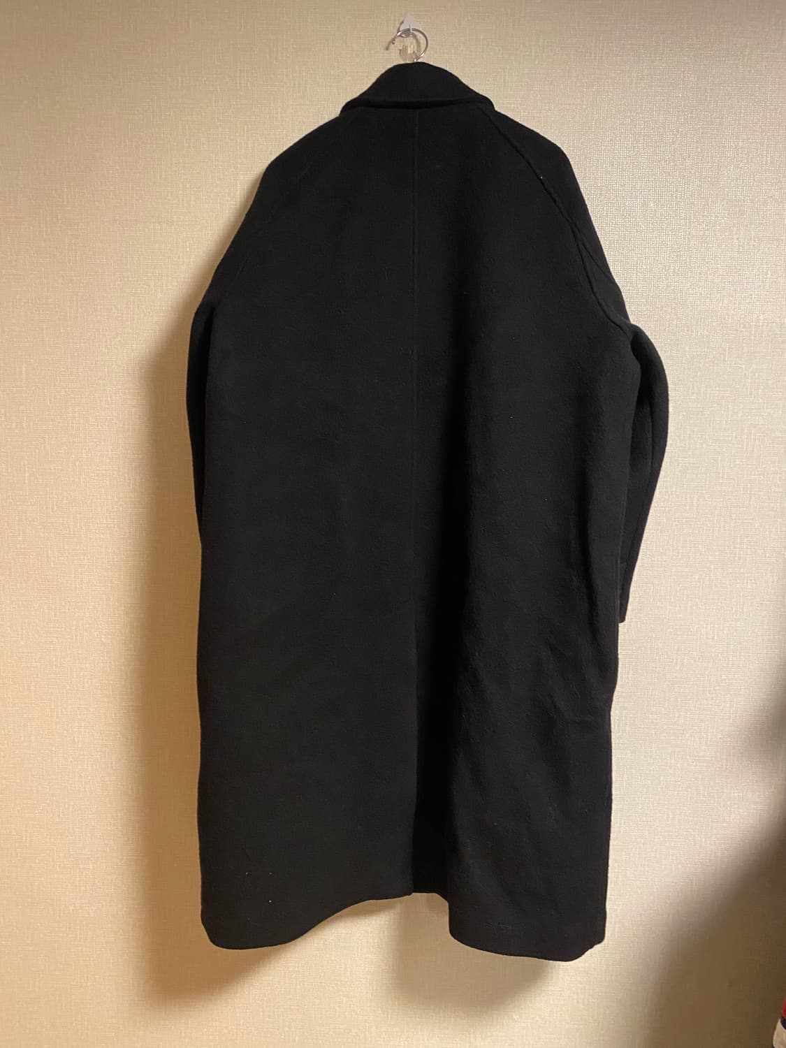 Lee 블랙 롱코트 상품이미지2