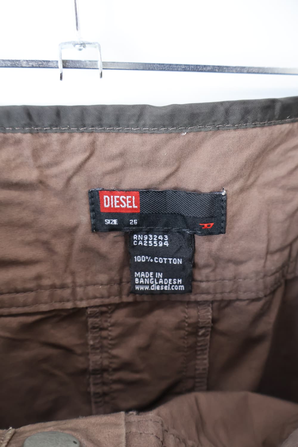 Diesel Brown Utility Cargo Midi Skirt  상품이미지9