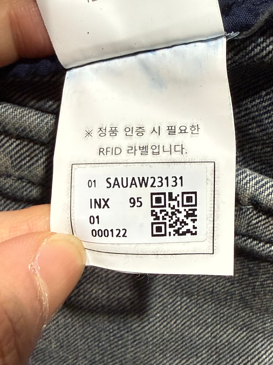 Series 시리즈 워시드 데님 블루종 자켓 상품이미지5