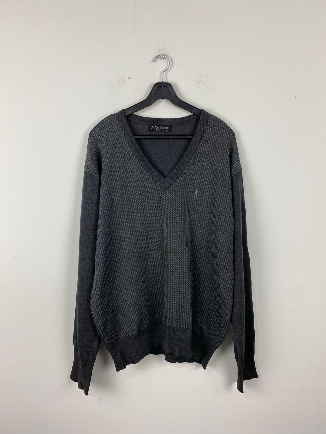 입생로랑 YSL 브이넥 니트 L <517> 상품이미지1