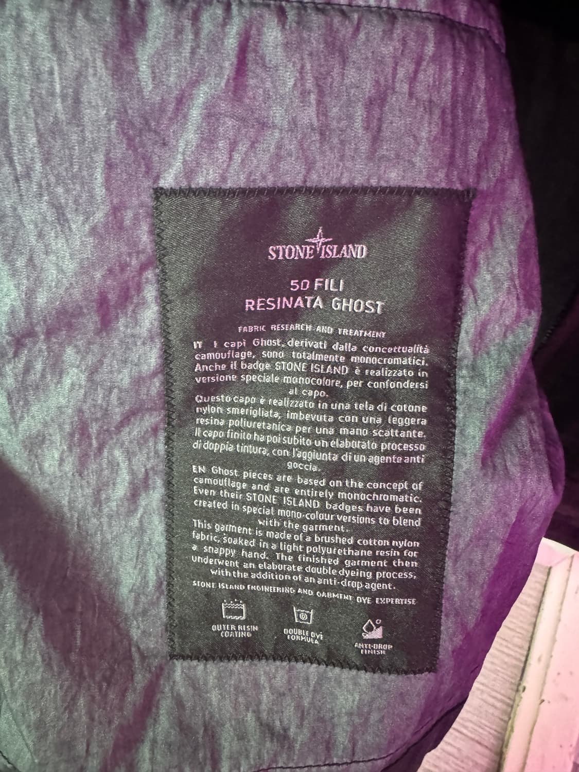 스톤아일랜드 고스트피스 자켓 xxl 상품이미지4