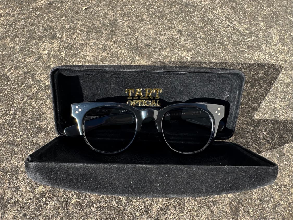 [F] 타르트옵티컬 FDR 블랙 뿔테 안경(51/4) 상품이미지1