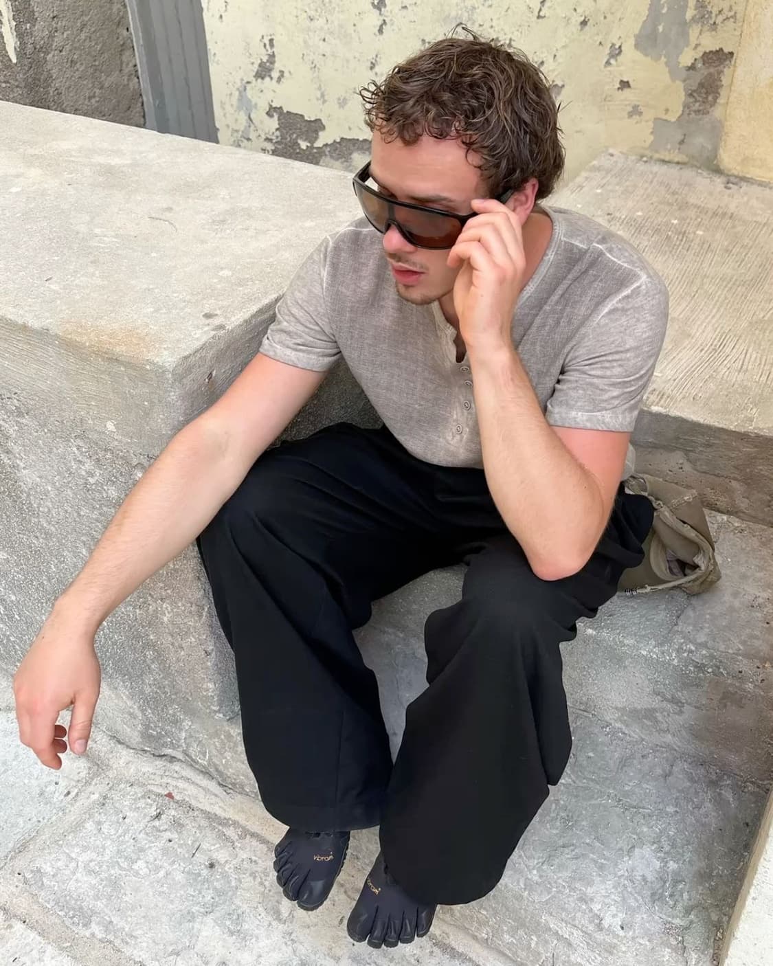 비브람 파이브 핑거스 트레일 2.0 블랙 옐로우 상품이미지3