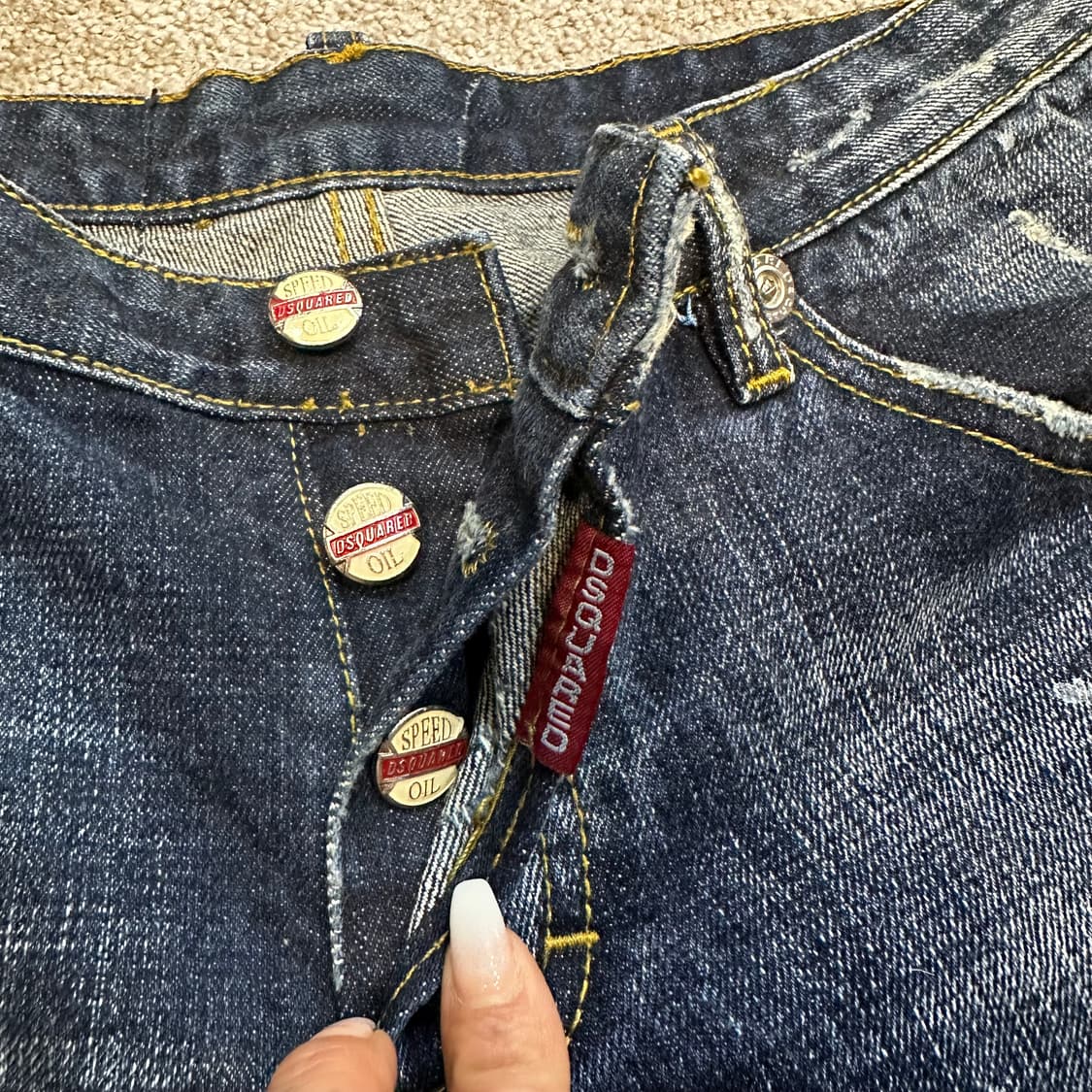 디스퀘어드2 워싱 데님(33) 상품이미지4