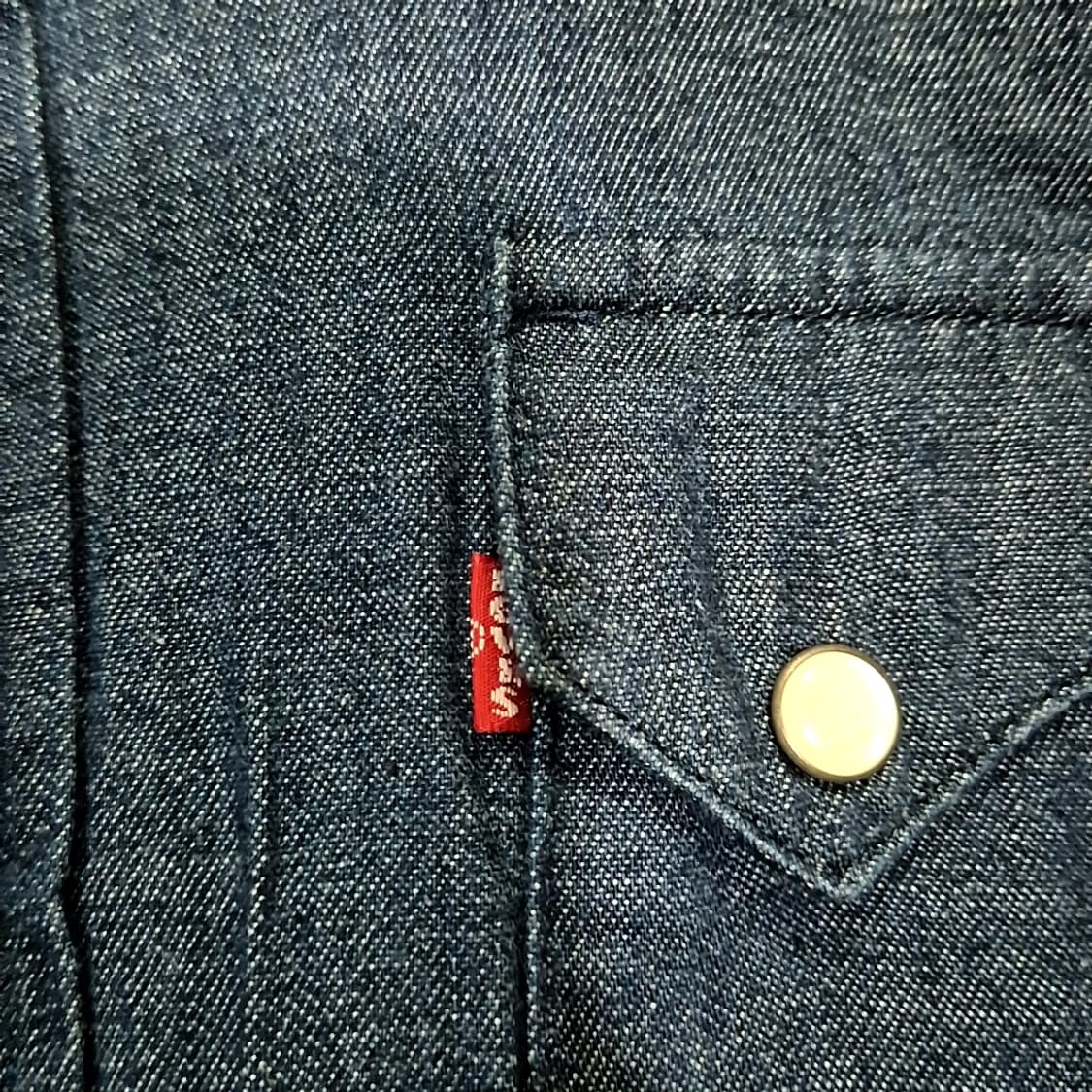 Levis 리바이스 웨스턴 데님 셔츠 상품이미지3