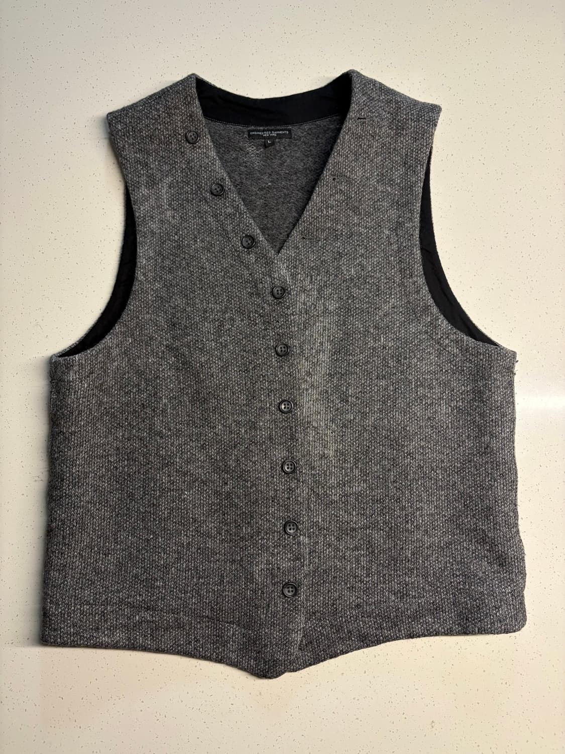 엔지니어드가먼츠 그레이 버튼 베스트 상품이미지1