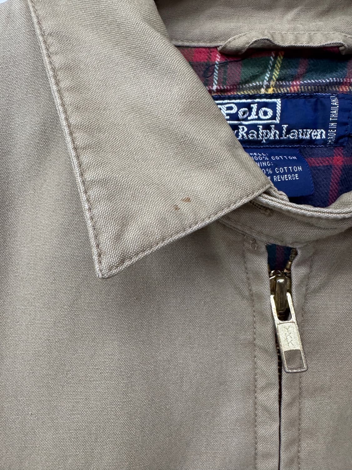 폴로 베이지 코튼자켓 상품이미지5