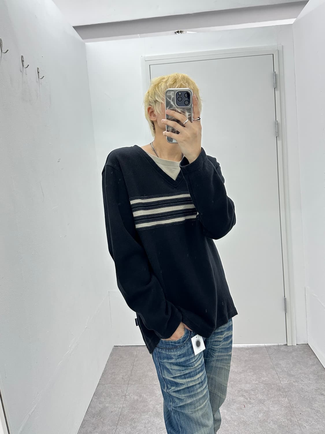 Bang Bang fake layered sleeve 상품이미지1