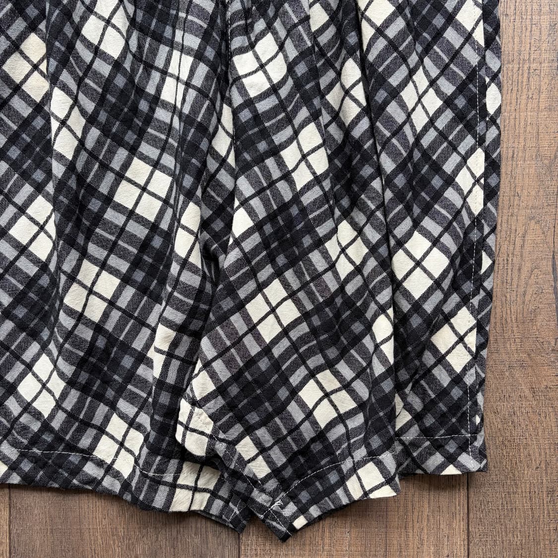 Check Fulling Wool Saruel Pants 상품이미지3