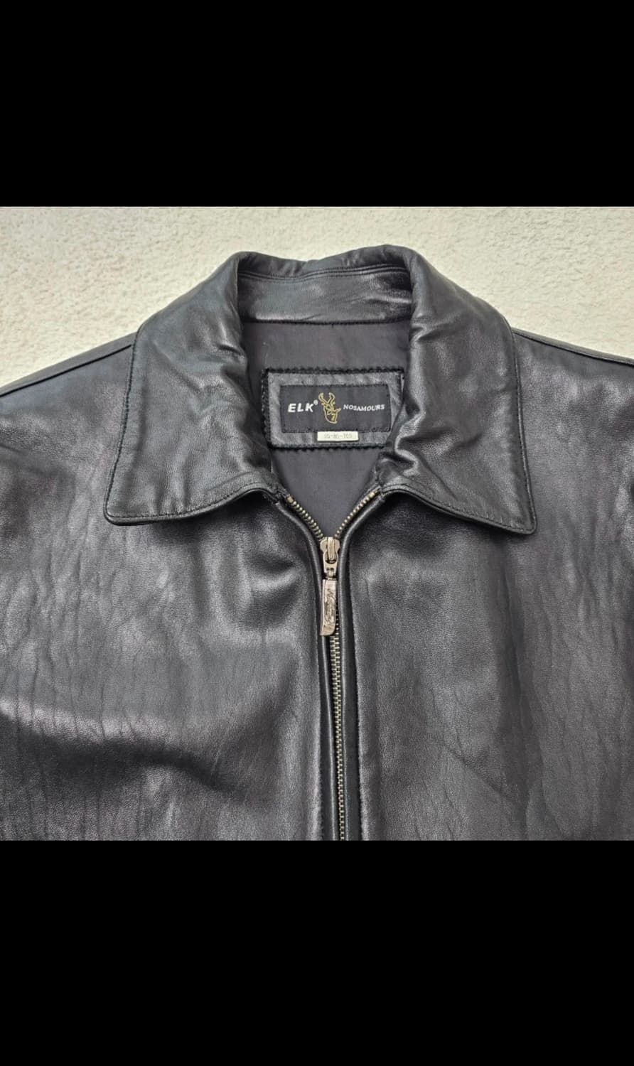 vintage rambskin leather 레더자켓 상품이미지2