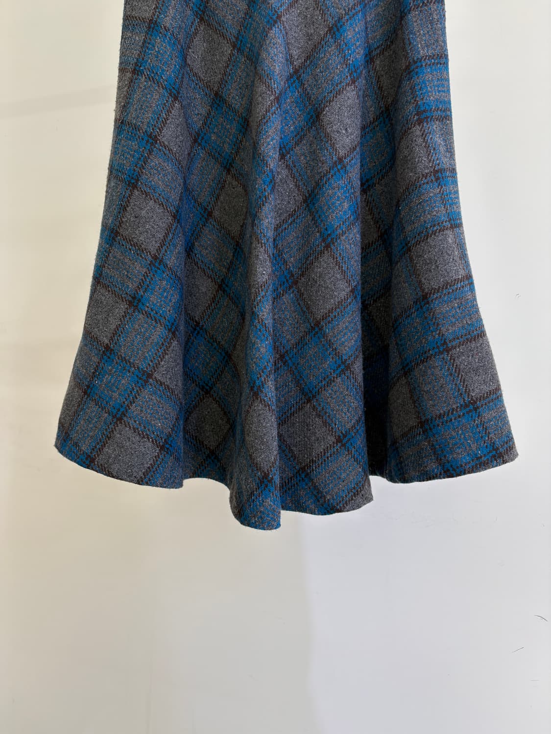 INDEX 롱 체크 스커트 상품이미지4