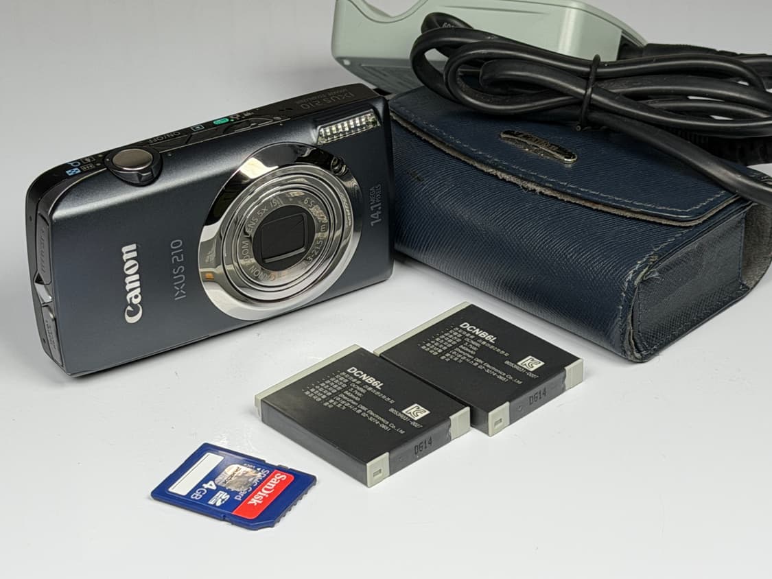 캐논 IXUS 익서스 210 IS 블랙 빈티지 레트로 감성 카메라 상품이미지1