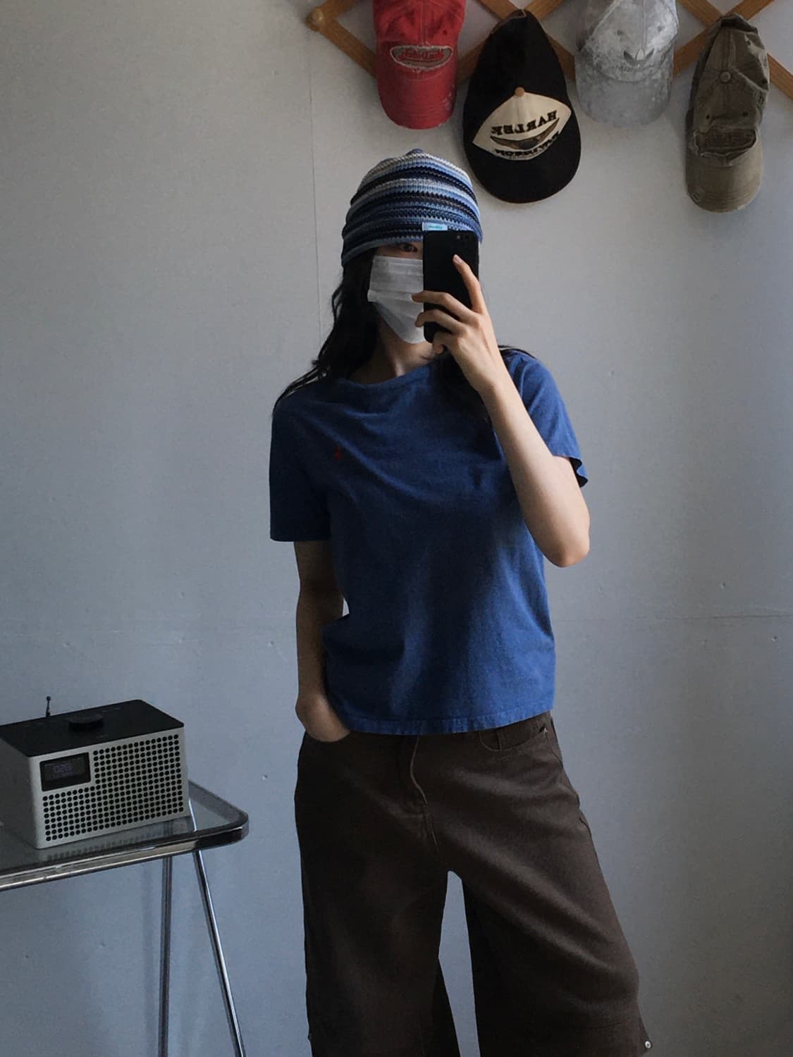 폴로 랄프로렌 가슴로고 반팔티 상품이미지1