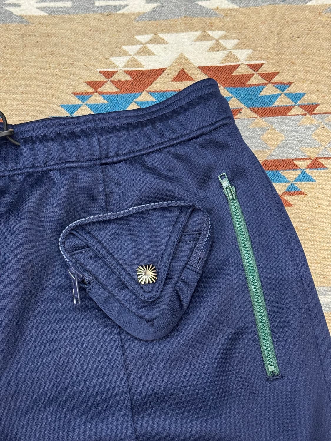 [46] 토가 바릴리스 와이드 레그 저지 트랙팬츠 네이비  상품이미지3