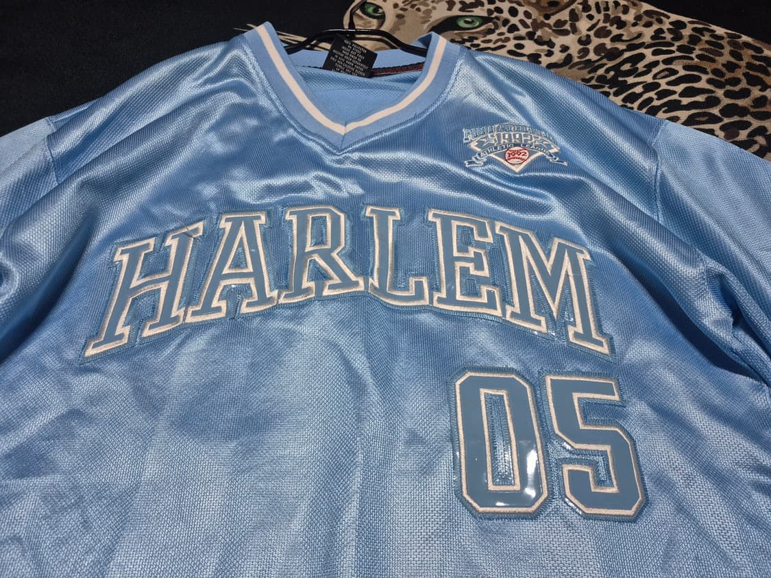 90's FUBU 후부 HARLEM 올드스쿨 힙합 풋볼 져지 L 상품이미지2