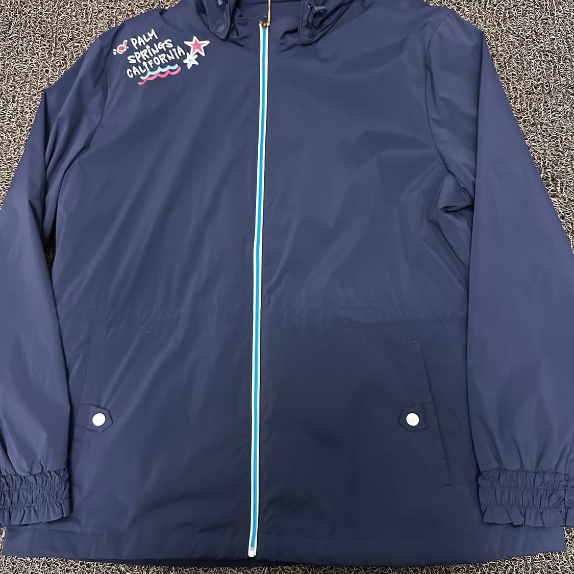 [새상품] 팜스프링스 바람막이 자켓 네이비 105(XL) 상품이미지5