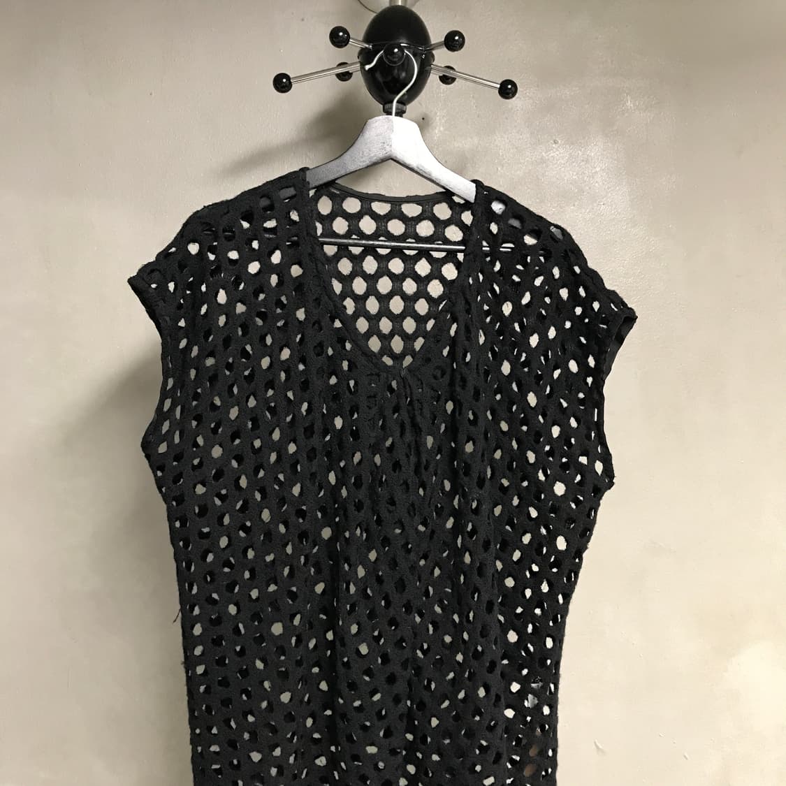 ZUCCA 주카 민소매 펀칭 니트 M(W) 상품이미지2