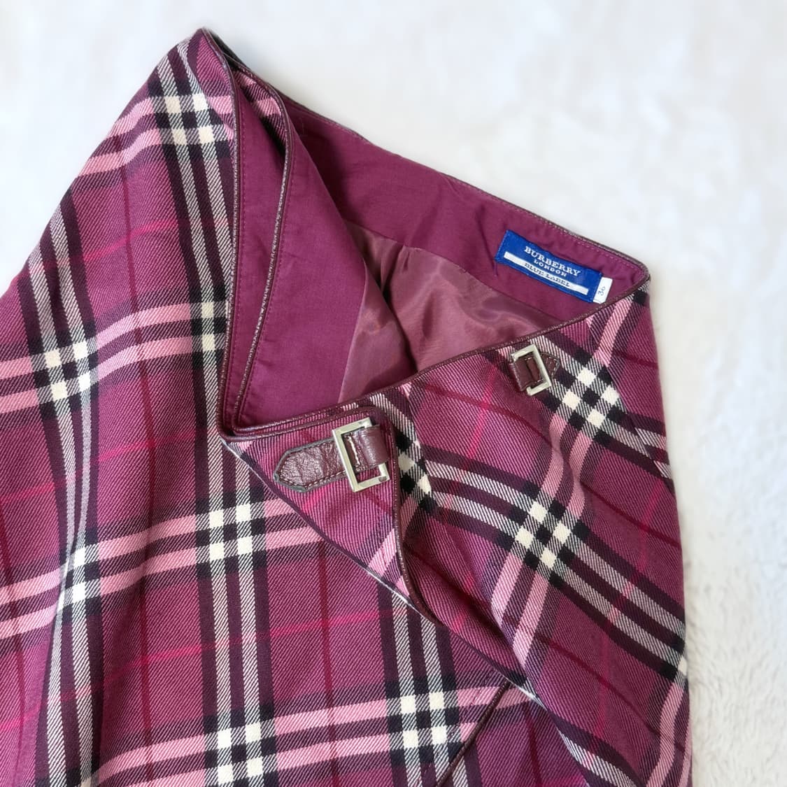 Burberry 버버리 블루라벨 히메갸루 오네갸루 모리걸 스커트 상품이미지4