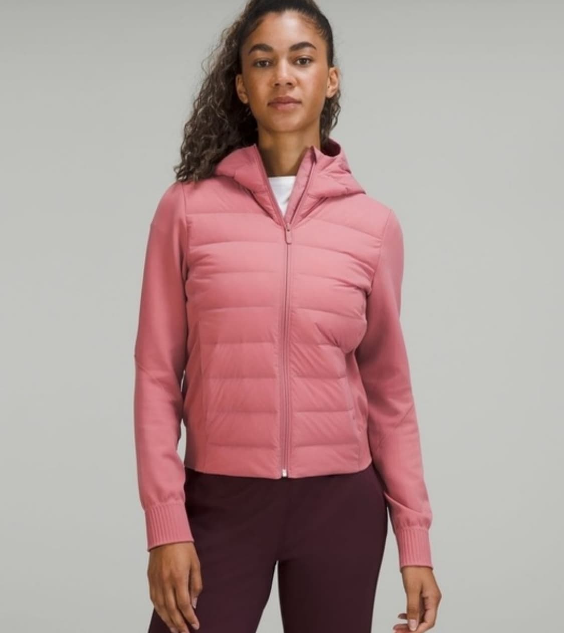 룰루레몬 다운 앤 어라운드 재킷 핑크 4사이즈 상품이미지1