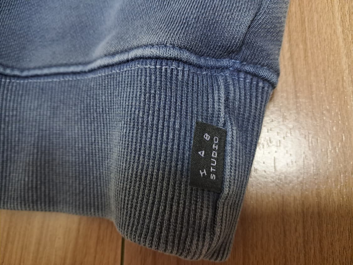 아이앱 스튜디오 피그먼트 스웻 맨투맨 황금M사이즈 상품이미지5