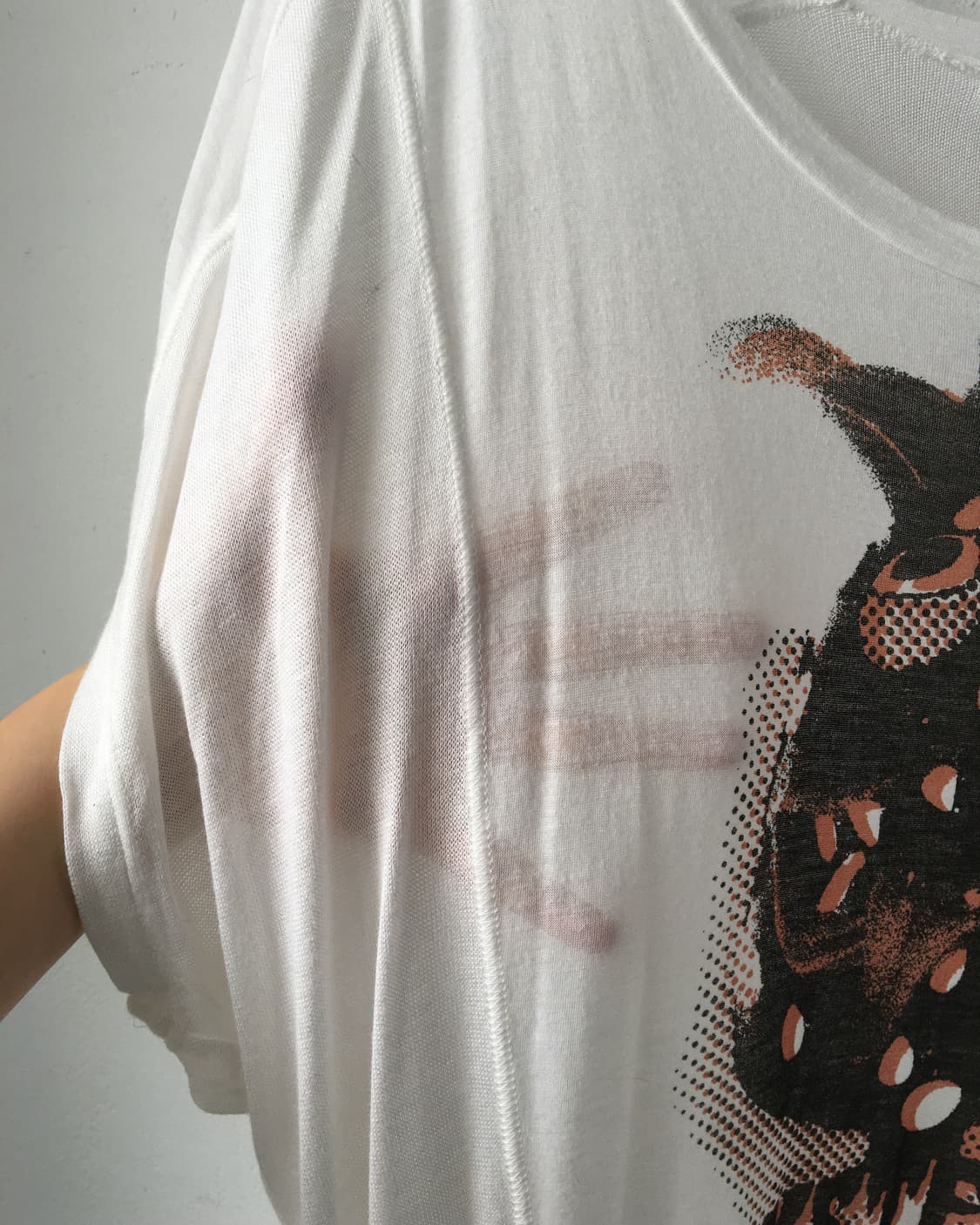 Hysteric glammer monster printing loose  상품이미지4