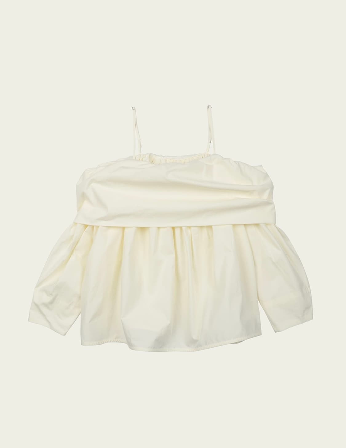 리본빛 Julian Blouse - Ivory 상품이미지3