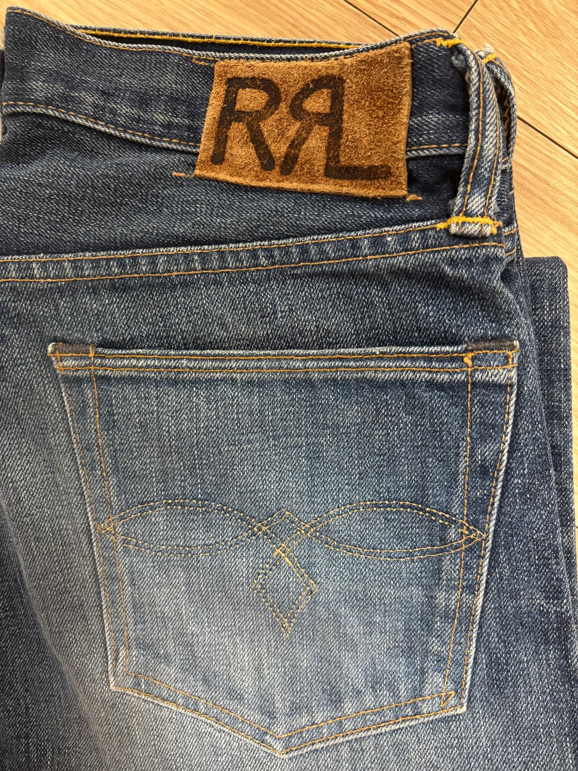 [30X30] RRL 로우 스트레이트진 스프링크릭 상품이미지5