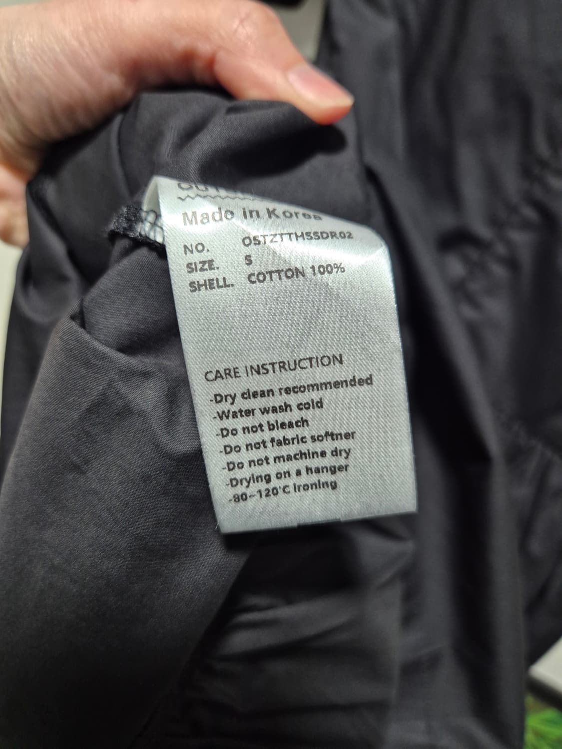 (세일)(새상품)아웃쉘 퍼프소매 캉캉 롱 원피스 블랙 상품이미지9