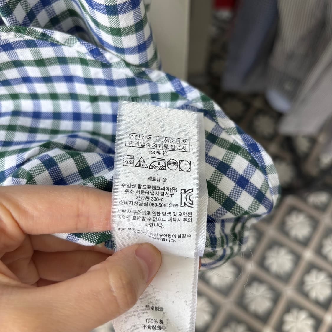 17237 - 폴로 랄프로렌 체크 셔츠 상품이미지4