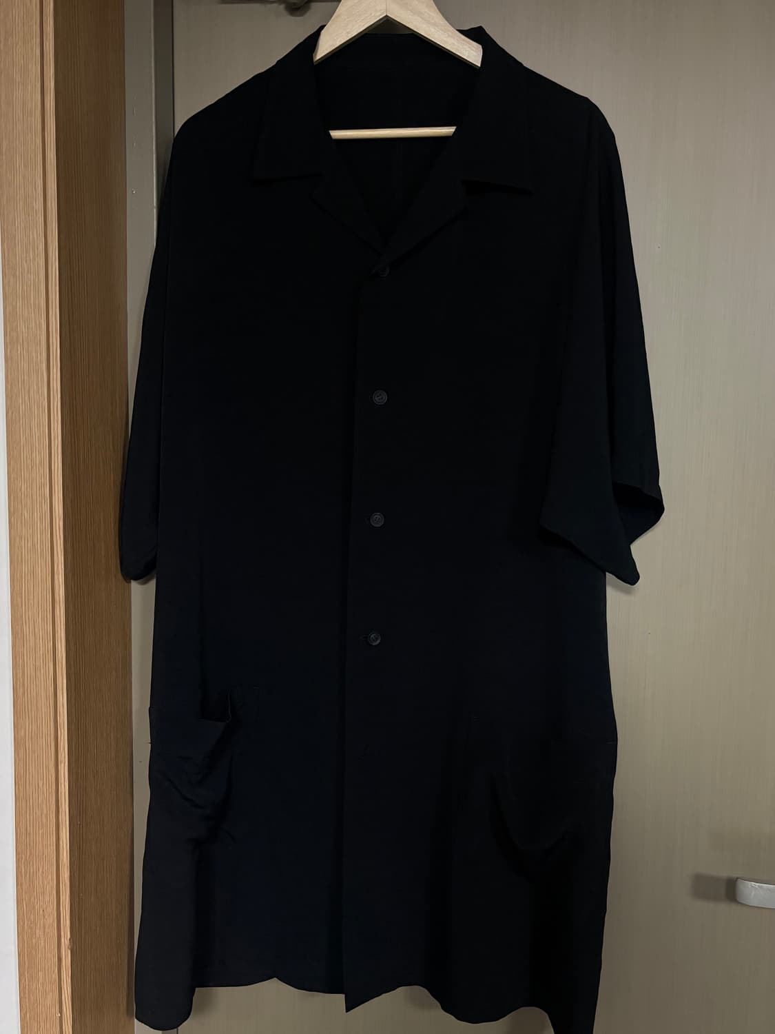 Yohji Yamamoto pour Homme 트리아세테이트 셔츠  상품이미지1