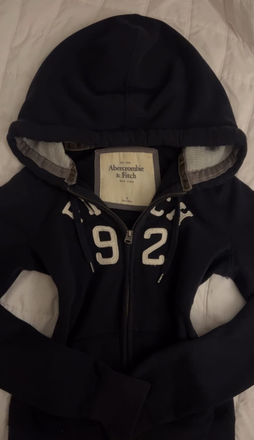 아베크롬비 딱붙핏 후드집업 상품이미지1