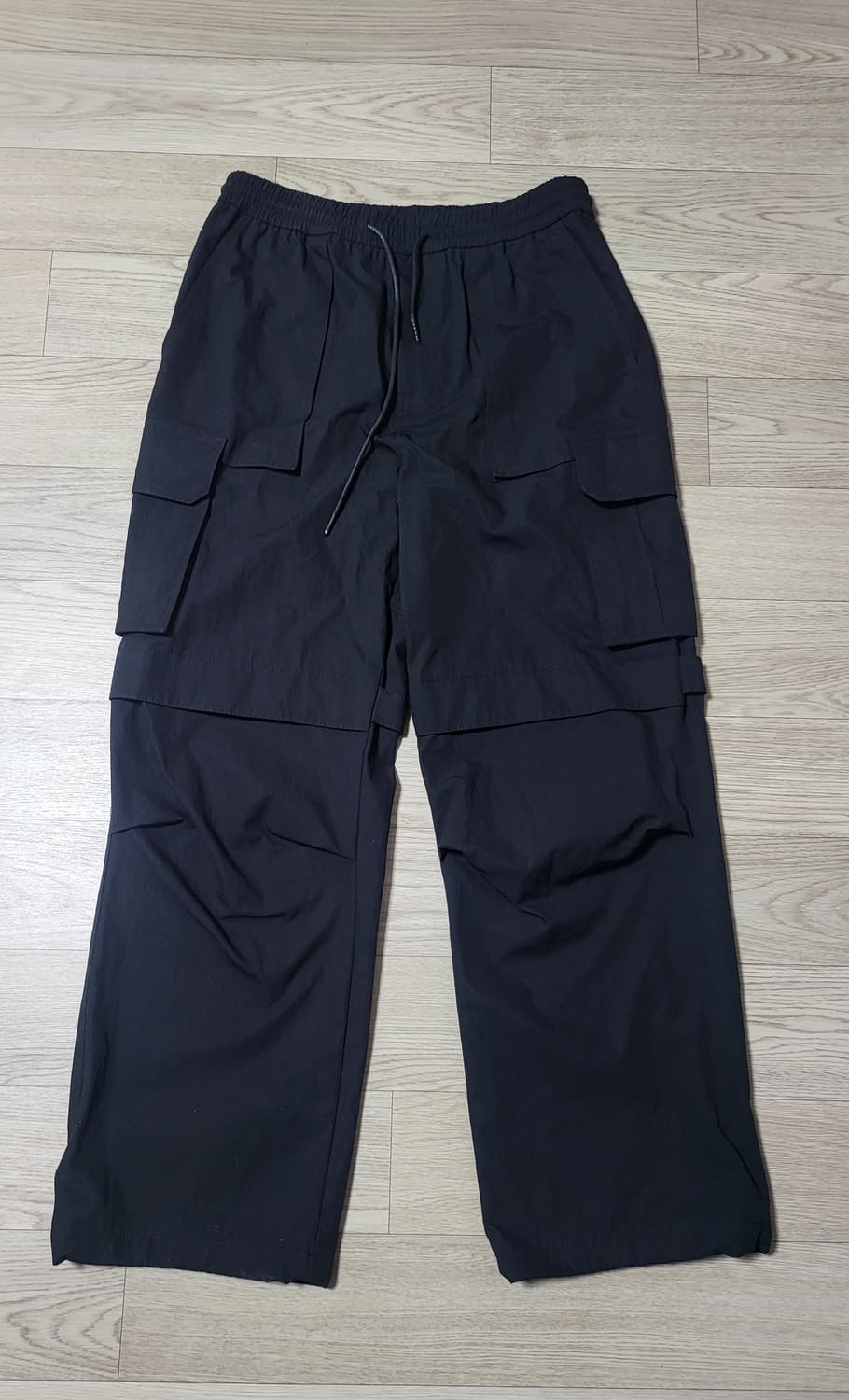 준지 벨크로 스트랩 카고 팬츠 46사이즈 상품이미지1