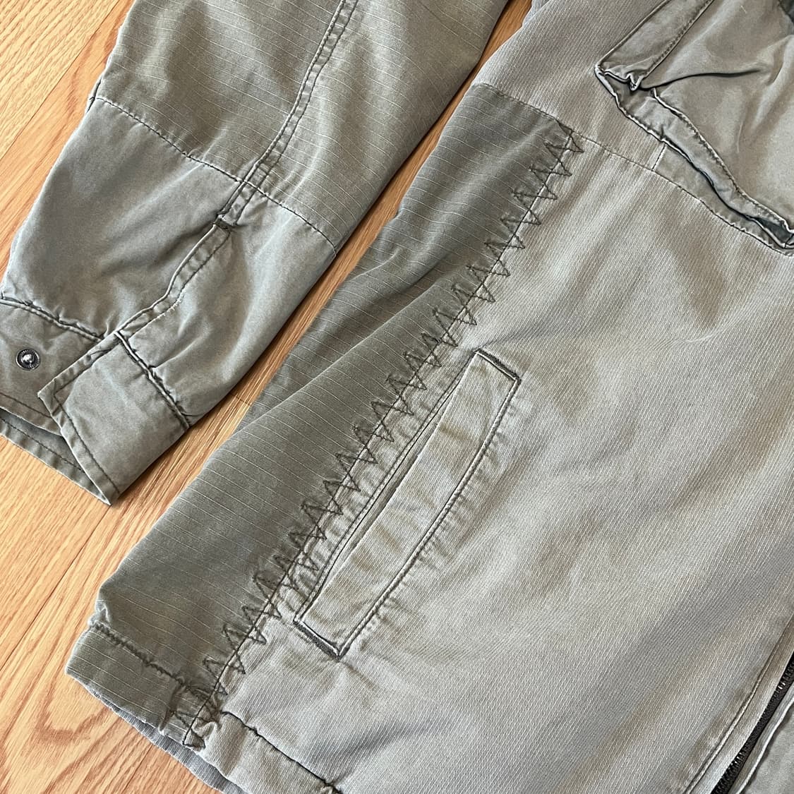 90s 스투시 절개 디테일 자켓 상품이미지4