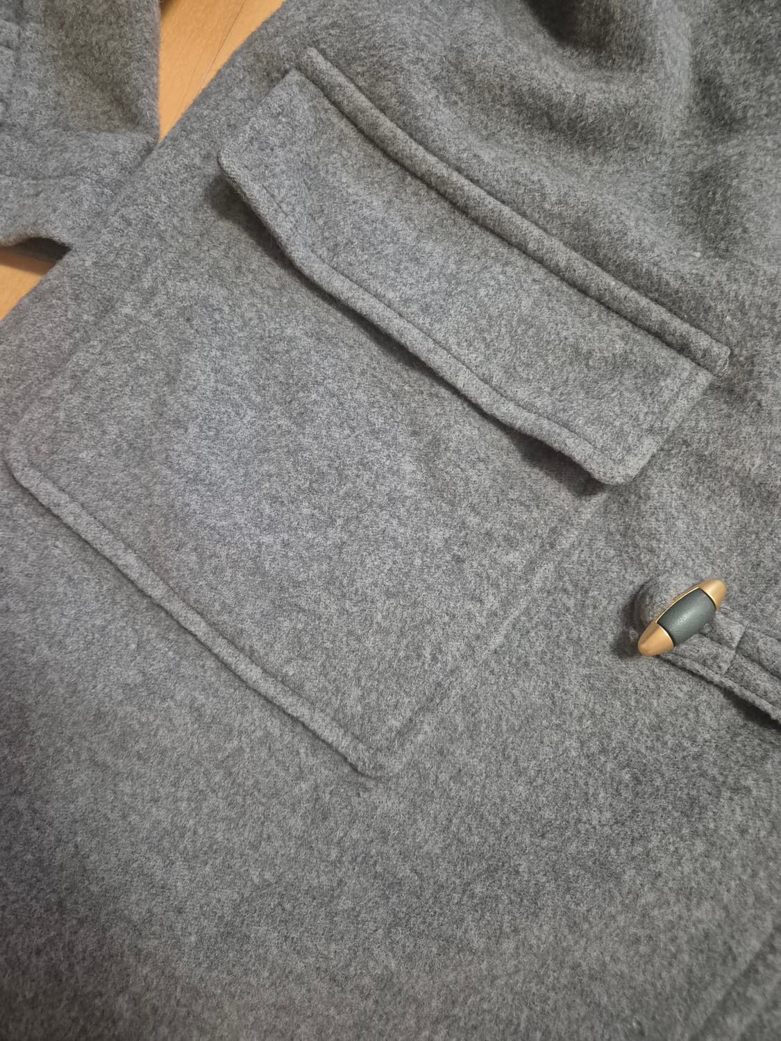 급처/울95) 대장 멜란지 그레이 오버핏 코트 떡코 모리 러블리 데일리 상품이미지6