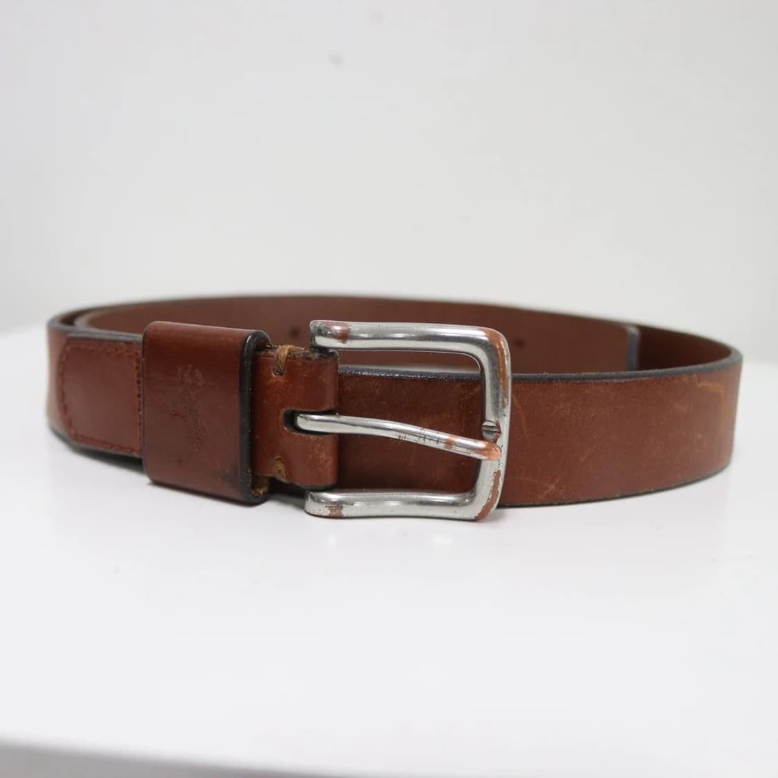 POLO RALPH LAUREN LEATHER BELT 상품이미지4