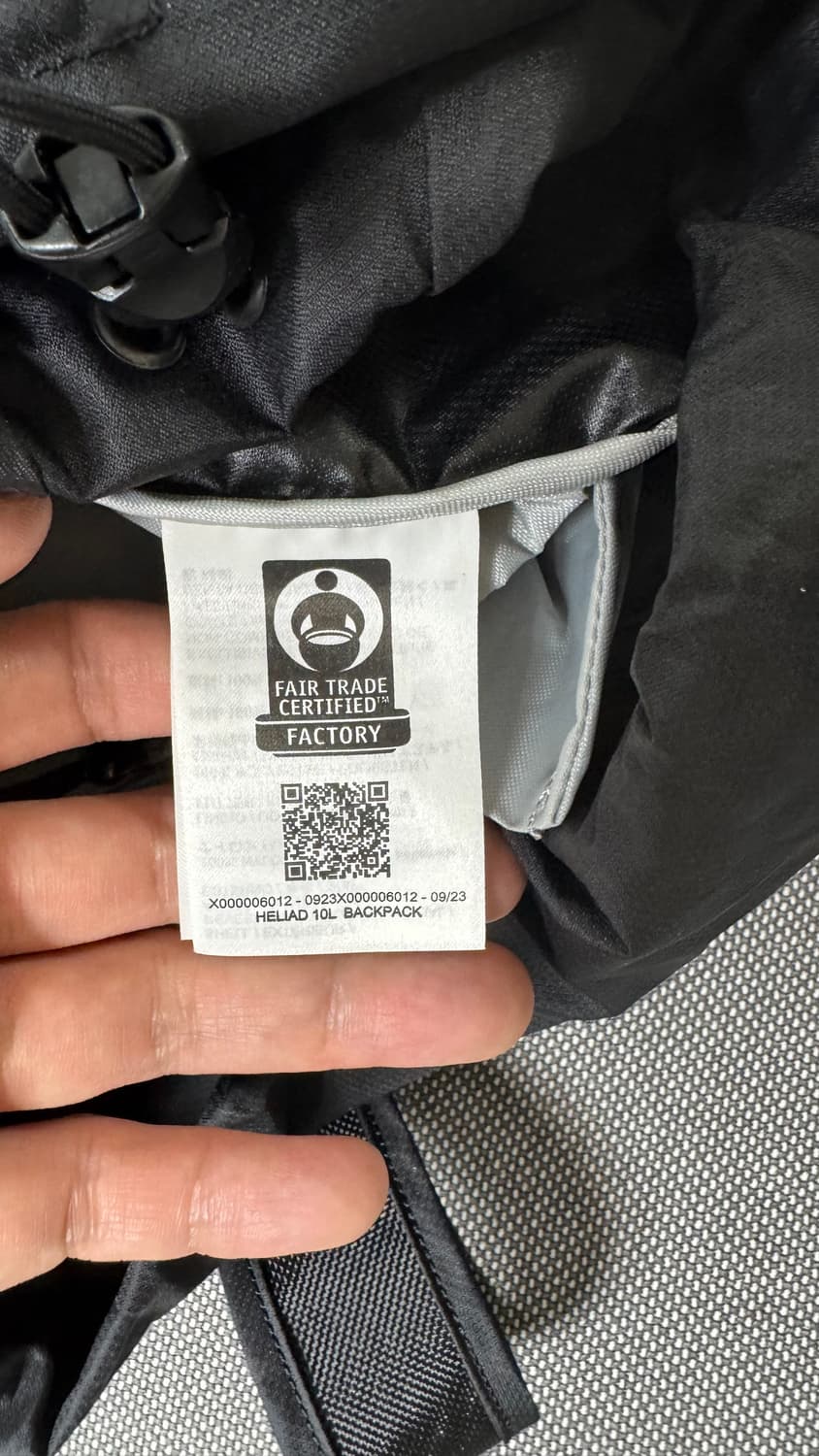 아크테릭스 헬리아드 10 민트급! 뉴진스백팩 상품이미지3