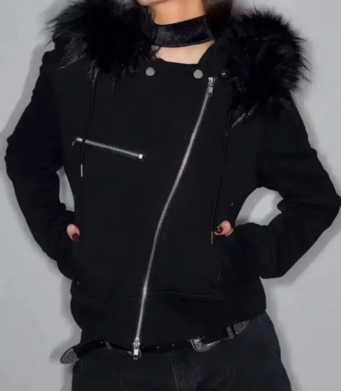 낫노잉 퍼후드자켓 상품이미지1