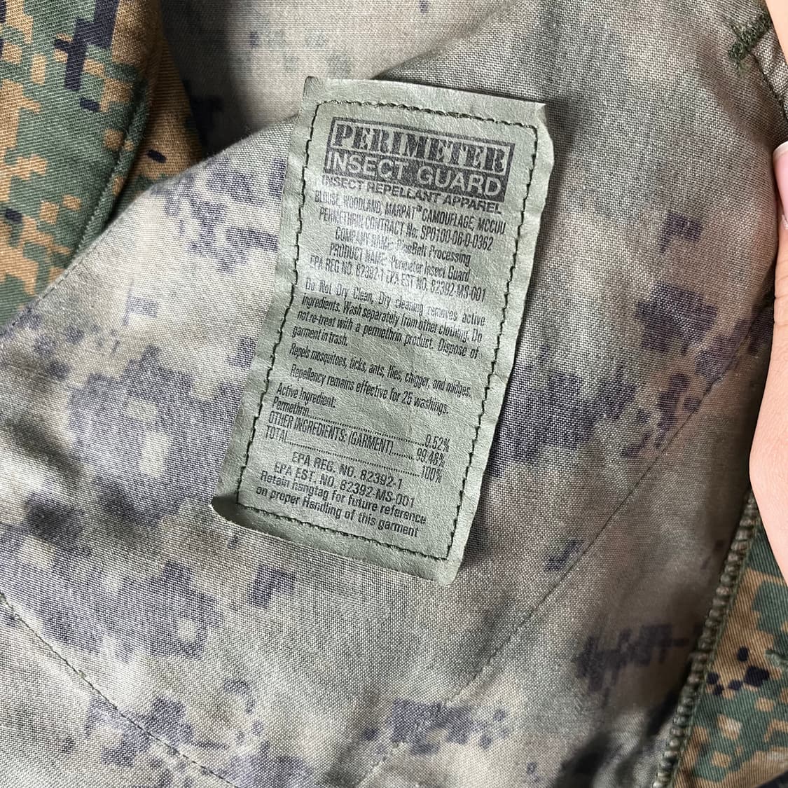 [Military] USMC 미해병대 우드마펫 자켓 상품이미지5