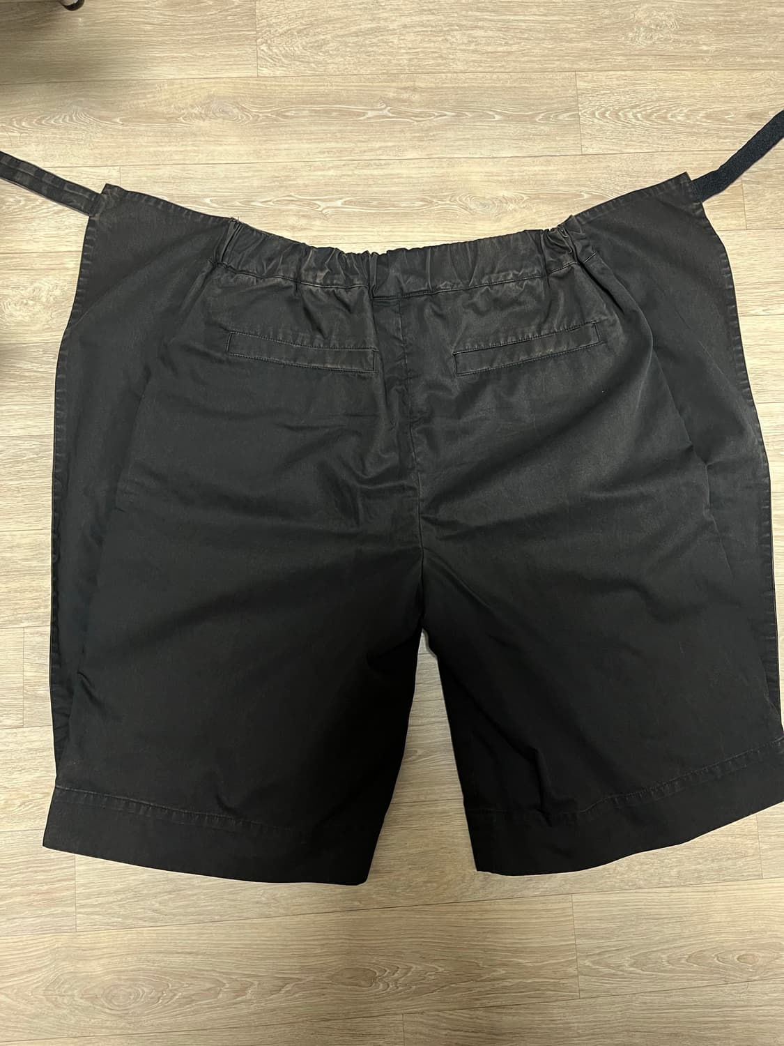 폴리테루 사이드랩 반바지 블랙(3) 상품이미지4