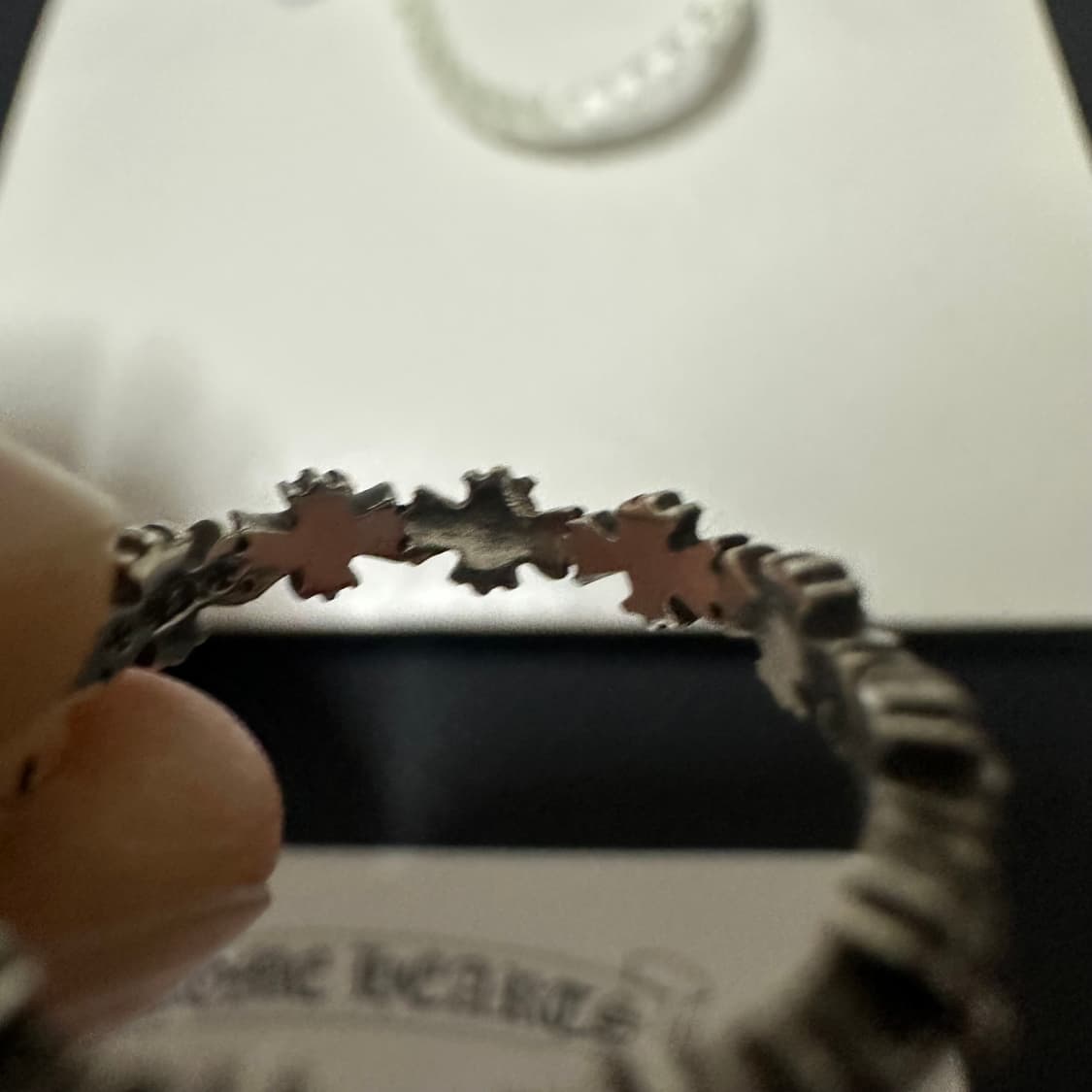 크롬하츠 타이니 밴드링(US 7) 상품이미지4