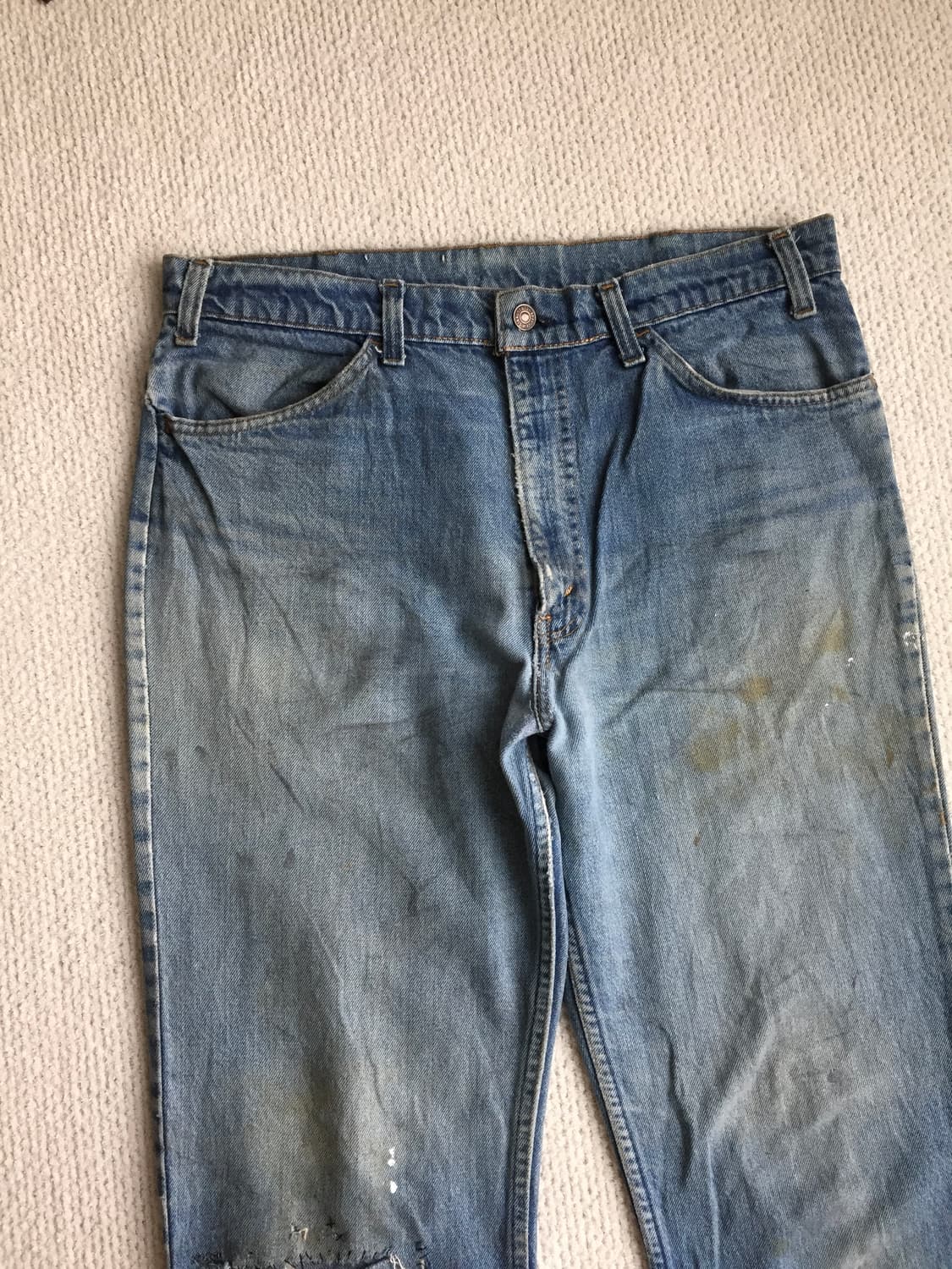 80‘s 리바이스 646 벨바텀 굿에이징 굿사이즈 상품이미지2