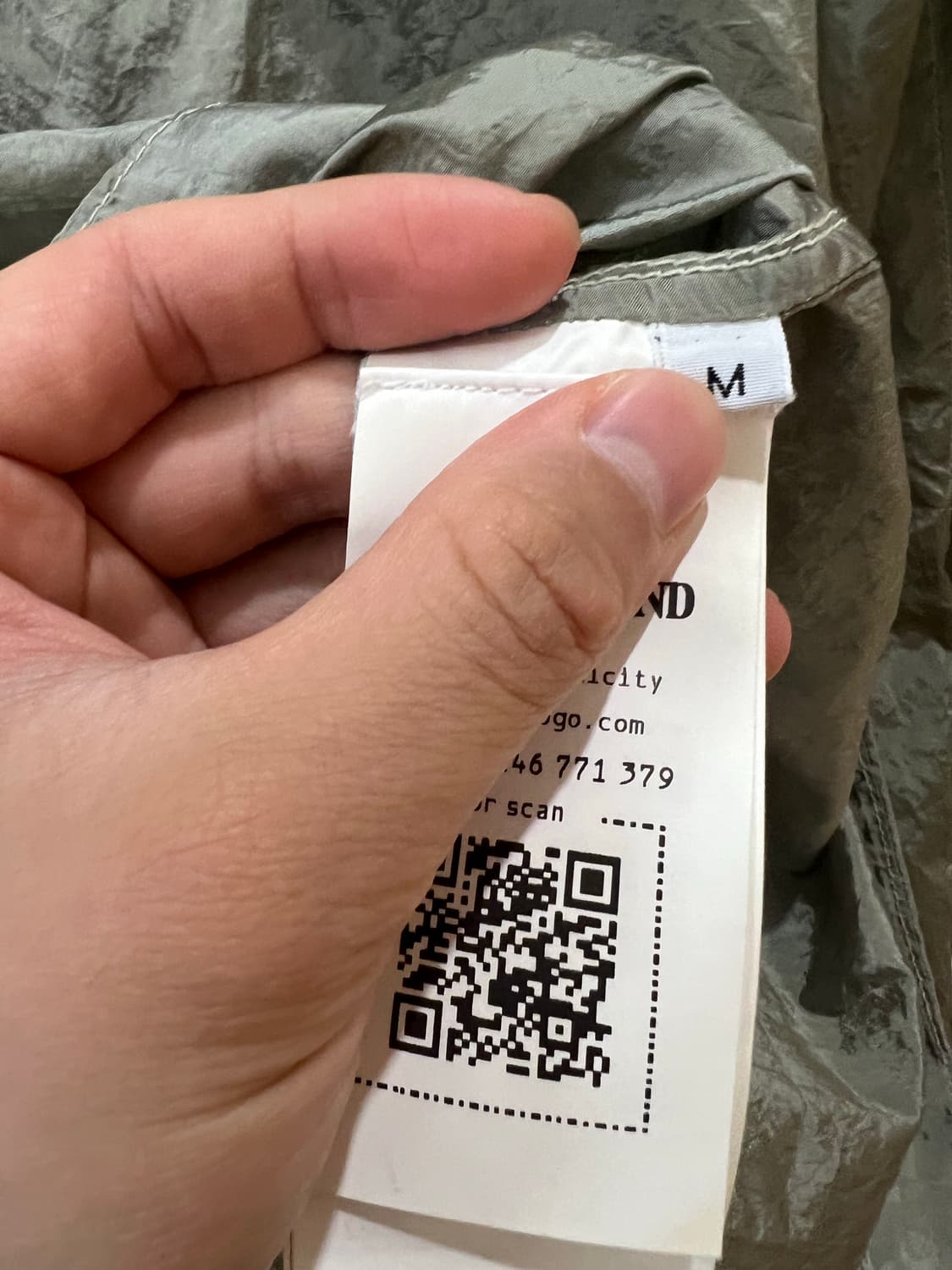 23fw 스톤아일랜드 나일론메탈자켓 (새상품급) 상품이미지3