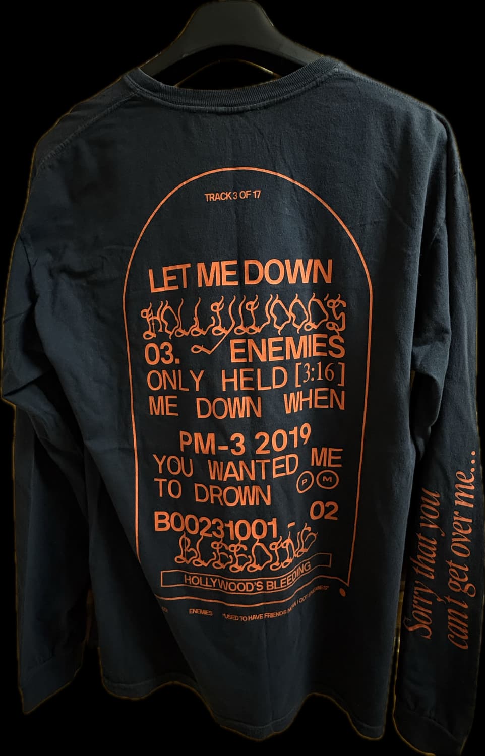 [오피셜 MD] 포스트말론 롱슬리브 L 상품이미지3