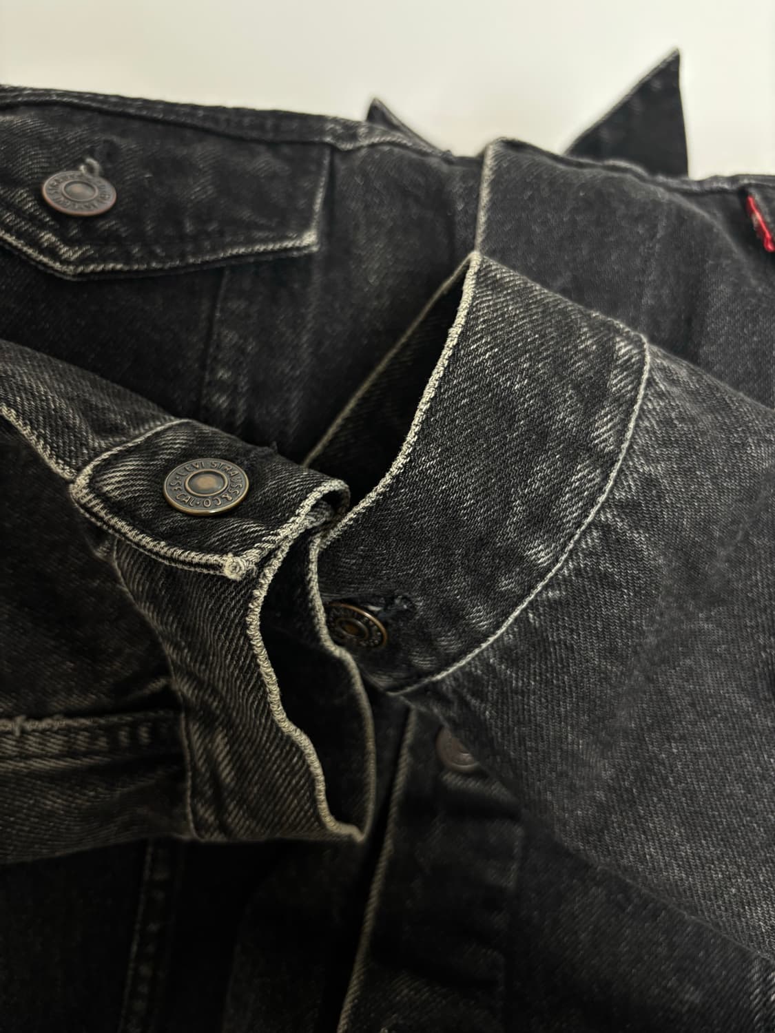 리바이스 70506 Black Trucker Jacket (100) 상품이미지4