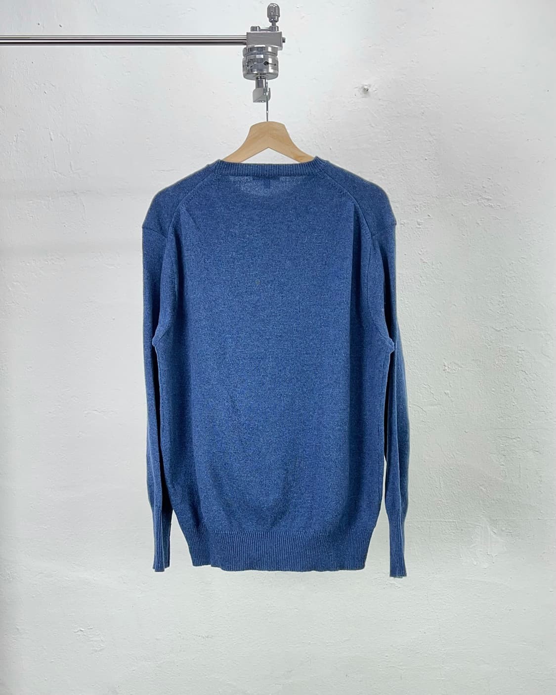 버버리 네이비 베이직 램스울 모크넥 니트 스웨터 상품이미지6