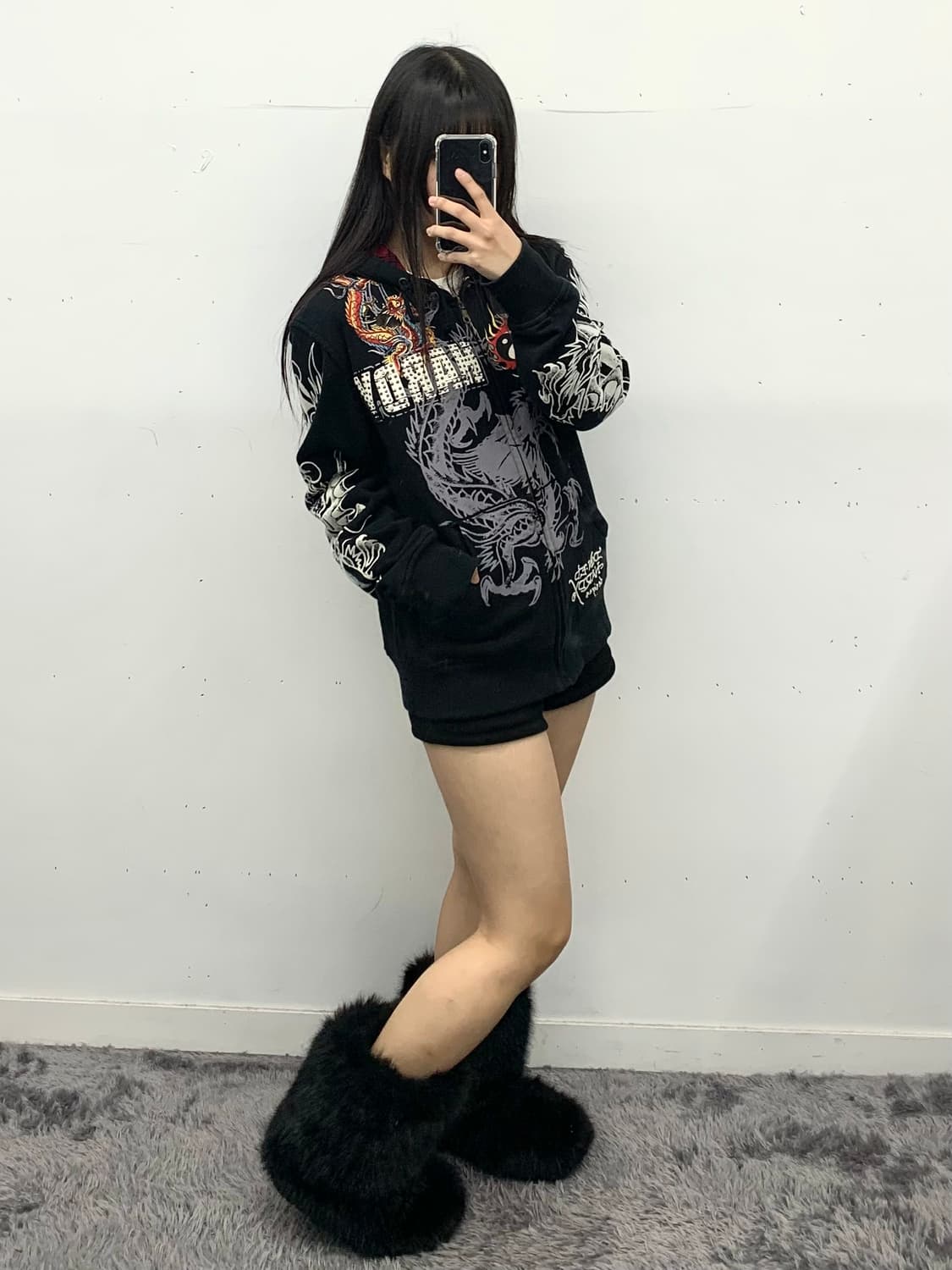 Ed hardy(by. Christian audigier) 후드집업 상품이미지4